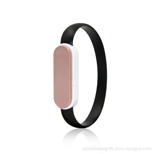 Yijiashishang Portable Bracelet Micro USB Charging Cable Hot Selling 2 in 1 Mobile Phone Charger